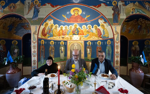 Alar Karis on a visit to Greece, April 2026.