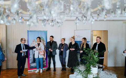 Посол Австрии в Эстонии принял в своей резиденции Vanilla Ninja.