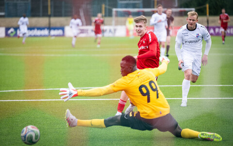 Jalgpalli Premium liiga: Harju JK Laagri - Paide Linnameeskond.