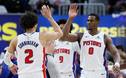 Cade Cunningham ja Jalen Duren