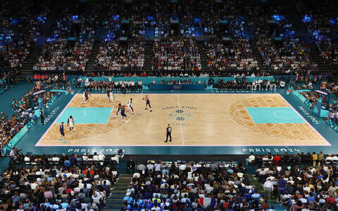 Pariis võõrustas 2024. aasta olümpiamängude korvpalliturniiri otsustavaid mänge