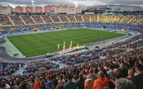 Kanaari saarte MM-rali avakatse peeti jalgpallistaadionil