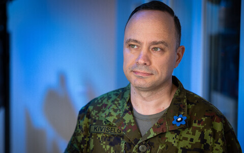 Col. Ants Kiviselg, director of the Estonian Defense Forces (EDF) Military Intelligence Center.