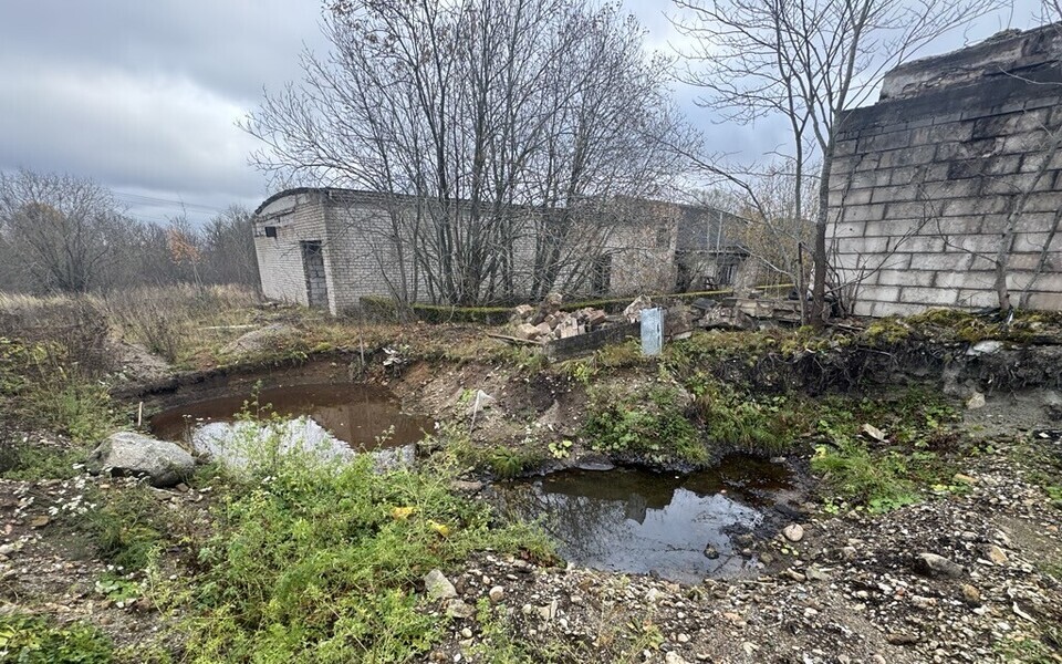 Jääkreostus Unukse külas.