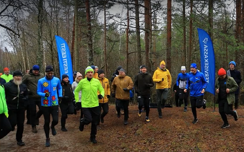 Men's hike in Estonia.