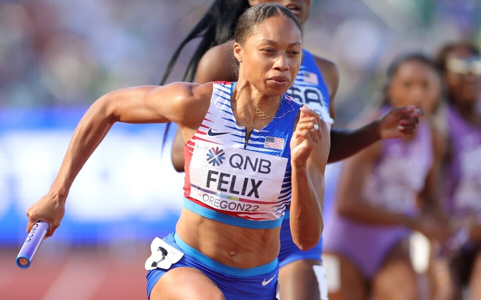 Allyson Felix.