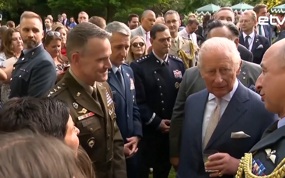 Король Великобритании Карл III в США.